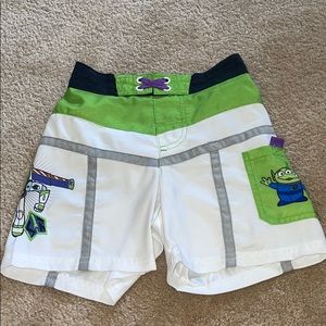Buzz Lightyear Toddler Swim Shorts